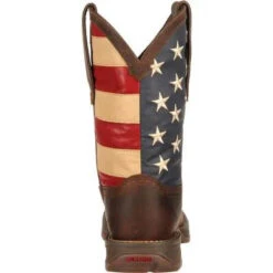 Durango DB5554 Men's Rebel 12" Patriotic Pull-On Western American Flag Square Toe Boot -Western Cowboy Clothing DB5554 4 LARGE 15f88887 de81 4f73 b3b0 6cc1f47ad82d