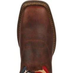 Durango DB5554 Men's Rebel 12" Patriotic Pull-On Western American Flag Square Toe Boot -Western Cowboy Clothing DB5554 6 LARGE 043159d1 e5db 4e99 b526 49295c87659e