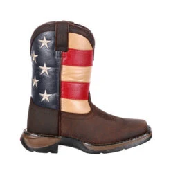 Children's Durango DBT0159 Lil' Rebel 8" Flag Western Boot (SHOP IN-STORE TOO) -Western Cowboy Clothing DBT0159 profile 4f09bf3e 562a 421d 9f8d fc2205d1a93b