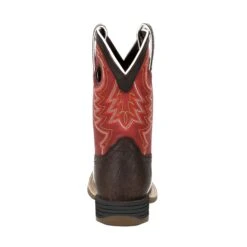 Children's Durango DBT0220C Red Lil' Rebel Pro Western Boot (SHOP IN-STORE TOO) -Western Cowboy Clothing DBT0220C back