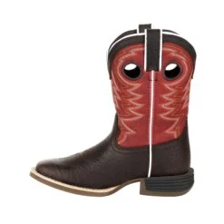 Children's Durango DBT0220C Red Lil' Rebel Pro Western Boot (SHOP IN-STORE TOO) -Western Cowboy Clothing DBT0220C instep profile