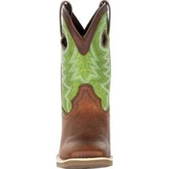 Children's Durango DBT0221C Lime Lil' Rebel Pro Western Boot (SHOP IN-STORE TOO) -Western Cowboy Clothing DBT0221C 3 LARGE 0f35cb3d 48a8 4eb8 be11 76011bd1d31e