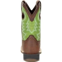 Youth Durango DBT0221Y Lime Lil' Rebel Pro Western Boot (SHOP IN-STORE TOO) -Western Cowboy Clothing DBT0221Y 4 LARGE a2fe83e7 9295 4fe6 bb78 454d2d645338