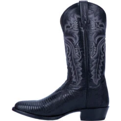 Dan Post DP3050R 13" Winston Black Lizard R Toe -Western Cowboy Clothing DP3050R 3