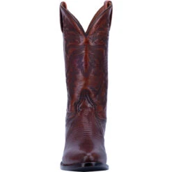 DAN POST DP3051R 13" WINSTON BROWN LIZARD R TOE BOOT 12 DAN POST DP3051R 13" WINSTON BROWN LIZARD R TOE BOOT -Western Cowboy Clothing DP3051R FRONT