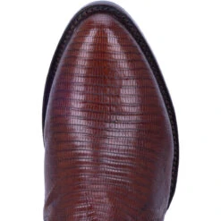 DAN POST DP3051R 13" WINSTON BROWN LIZARD R TOE BOOT 14 DAN POST DP3051R 13" WINSTON BROWN LIZARD R TOE BOOT -Western Cowboy Clothing DP3051R TOE