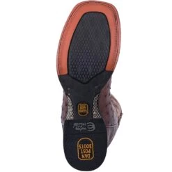 Dan Post DP3875 11" Alamosa Chocolate Full Quill Ostrich Wide Square Toe (SHOP IN-STORE TOO) -Western Cowboy Clothing DP3875 7 1500x.progressive ec7a3ec6 e1c7 4b36 8694 2e9b3f8ff68e
