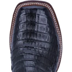 Dan Post DP4805 11" Kingsly Black Caiman Wide Square Toe (SHOP IN-STORE TOO) -Western Cowboy Clothing DP4805 TOE