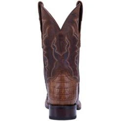 Dan Post DP4807 11" Kingsly Bay Apache Caiman Wide Square Toe (SHOP IN-STORE TOO) -Western Cowboy Clothing DP4807 BACK