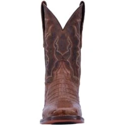 Dan Post DP4807 11" Kingsly Bay Apache Caiman Wide Square Toe (SHOP IN-STORE TOO) -Western Cowboy Clothing DP4807 FRONT