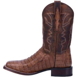 Dan Post DP4807 11" Kingsly Bay Apache Caiman Wide Square Toe (SHOP IN-STORE TOO) -Western Cowboy Clothing DP4807 SIDE 2