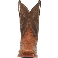 Dan Post DP4874 11" Alamosa Bay Apache Full Quill Ostrich Wide Square Toe (SHOP IN-STORES TOO) -Western Cowboy Clothing DP4874 4