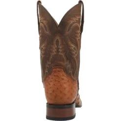 Dan Post DP4874 11" Alamosa Bay Apache Full Quill Ostrich Wide Square Toe (SHOP IN-STORES TOO) -Western Cowboy Clothing DP4874 6