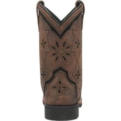 Children's Dan Post DPC2924 Posy Leather Wide Square Toe SALE BOOT -Western Cowboy Clothing DPC2924 4