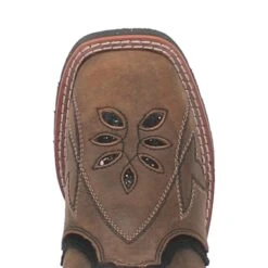 Children's Dan Post DPC2924 Posy Leather Wide Square Toe SALE BOOT -Western Cowboy Clothing DPC2924 6