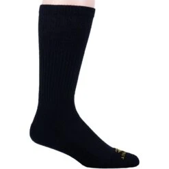 Men's Dan Post DPCBC9-BK/DPCBC10-BK Black Over The Calf Socks -Western Cowboy Clothing DPCBCBKprofile