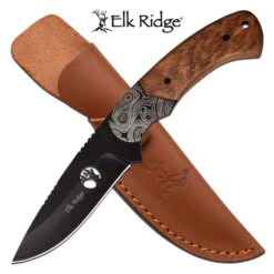 ELK RIDGE ER-200-09BR FIXED BLADE KNIFE