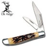 Elk Ridge ER-226SI BONE PEANUT GENTLEMAN'S KNIFE -Western Cowboy Clothing ER 226SI