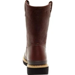 Georgia G4274 Men's 11" Pull On Soggy Brown Boot (SHOP IN-STORE TOO) 13 Georgia G4274 Men's 11" Pull On Soggy Brown Boot (SHOP IN-STORE TOO) -Western Cowboy Clothing G4274 back d3fcfa2b 42f0 4c14 a53c 3d8b76b2671e