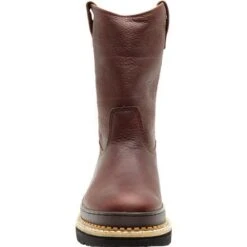 Georgia G4274 Men's 11" Pull On Soggy Brown Boot (SHOP IN-STORE TOO) 12 Georgia G4274 Men's 11" Pull On Soggy Brown Boot (SHOP IN-STORE TOO) -Western Cowboy Clothing G4274 front 29ed93be 1954 4dc5 848e f28e6ff2d30c