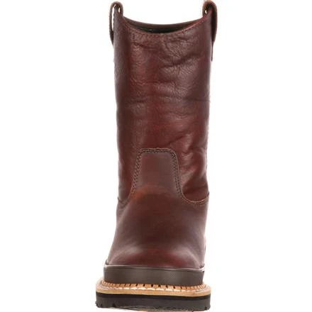 Georgia G4374 Men's 11" Steel Toe Pull On Soggy Brown Boot (SHOP IN-STORE TOO) 6 Georgia G4374 Men's 11" Steel Toe Pull On Soggy Brown Boot (SHOP IN-STORE TOO) - Image 4