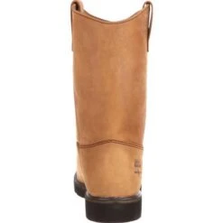 Georgia G4432 Men's 11" Farm And Ranch Wellington Pull On Wedge Sole Boot (SHOP IN-STORE TOO) -Western Cowboy Clothing G4432 BACK 60048e48 3875 4a94 b1e7 402d478462a6