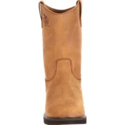 Georgia G4432 Men's 11" Farm And Ranch Wellington Pull On Wedge Sole Boot (SHOP IN-STORE TOO) -Western Cowboy Clothing G4432 FRONT 44cc1459 a300 43e6 8a8c 550e3ff0d3f1