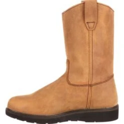 Georgia G4432 Men's 11" Farm And Ranch Wellington Pull On Wedge Sole Boot (SHOP IN-STORE TOO) -Western Cowboy Clothing G4432 INSTEP 092fd656 a0c4 4878 8a14 dda107f8f854