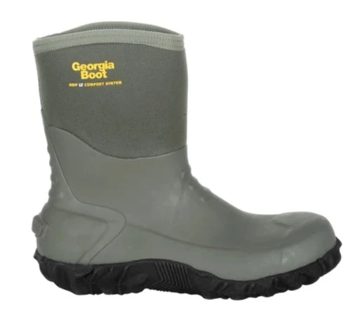 Georgia GB00231 Men's 10" Waterproof Mid Rubber Boot (SHOP IN-STORES TOO) 4 Georgia GB00231 Men's 10" Waterproof Mid Rubber Boot (SHOP IN-STORES TOO) - Image 2