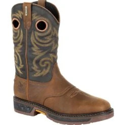 Georgia GB00266 Men's 11" Carbo-Tec LT Waterproof Pull-On Work Boot (SHOP IN-STORES TOO)