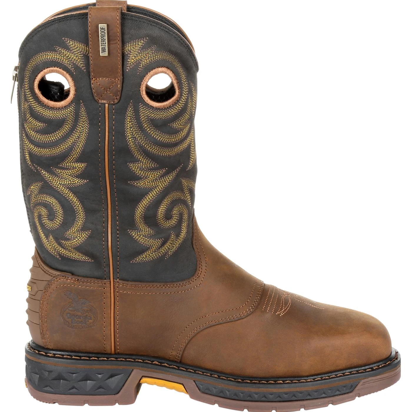 Georgia GB00267 Men's 11" Carbo-Tec LT Steel Toe Waterproof Pull-On Work Boot (SHOP IN-STORES TOO) 4 Georgia GB00267 Men's 11" Carbo-Tec LT Steel Toe Waterproof Pull-On Work Boot (SHOP IN-STORES TOO) - Image 2