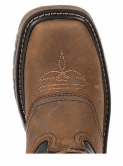 Youth Georgia GB00343Y Brown Carbo-Tec LT Pull-On Saddle Boot (SHOP IN-STORE) -Western Cowboy Clothing GB00343C 7 88129265 8a16 426a bd42 ca203ec7d3a8