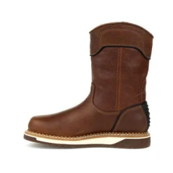 Georgia GB00369 Men's 10" Amp LT Wedge Waterproof Pull On Work Boot (SHOP IN-STORES TOO) -Western Cowboy Clothing GB00369 instep