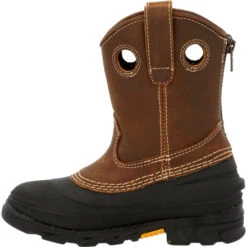 Children's Georgia GB00481C 8" Muddog Little Kid Pull On Boot (SHOP IN-STORES TOO) SALE BOOT -Western Cowboy Clothing GB00481C instep 397b201a 5652 4ad9 ab67 1ae6ae083e1e