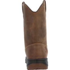 Georgia GB00523 Men's 10" OT Waterproof Pull On Soft Toe Work Boot (SHOP IN-STORES TOO) 13 Georgia GB00523 Men's 10" OT Waterproof Pull On Soft Toe Work Boot (SHOP IN-STORES TOO) -Western Cowboy Clothing GB00523 back