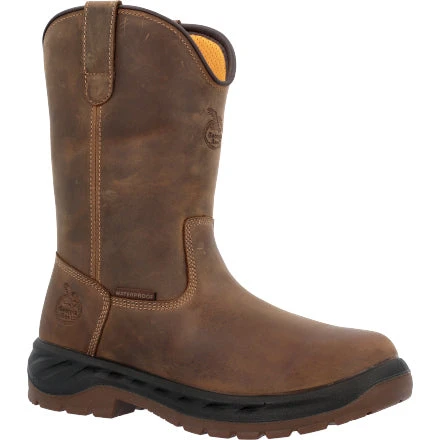 Georgia GB00523 Men's 10" OT Waterproof Pull On Soft Toe Work Boot (SHOP IN-STORES TOO) 3 Georgia GB00523 Men's 10" OT Waterproof Pull On Soft Toe Work Boot (SHOP IN-STORES TOO)