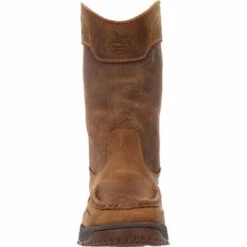 Georgia GB00549 Men's 11" Athens SuperLyte Soft Toe Waterproof Pull-On Work Boot (SHOP IN-STORES TOO) -Western Cowboy Clothing GB00549 front