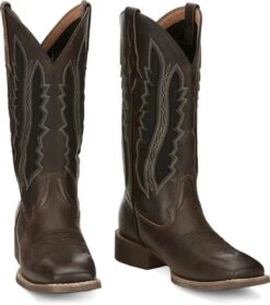Justin Boots Women's Justin GY2971 Jaycie Brown Square Toe Boot (SHOP IN-STORES TOO)