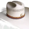 Multi Colored Beaded Head/Hat Band HEADBAND-06 -Western Cowboy Clothing HEADBAND06 IMAGE1 c38c27ee 69c2 4c64 9a4e 5c52bcfee3f3