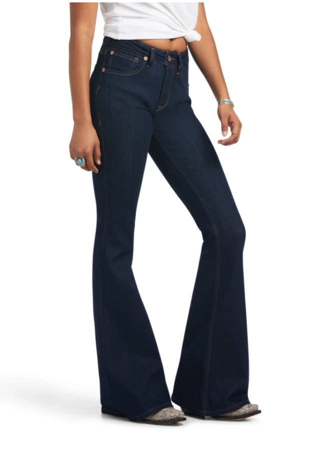 Women's Ariat 10037948 R.E.A.L. High Rise Shelby Flare Jean 4 Women's Ariat 10037948 R.E.A.L. High Rise Shelby Flare Jean - Image 2