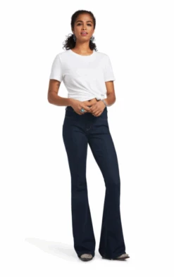 Women's Ariat 10037948 R.E.A.L. High Rise Shelby Flare Jean 10 Women's Ariat 10037948 R.E.A.L. High Rise Shelby Flare Jean -Western Cowboy Clothing HR3