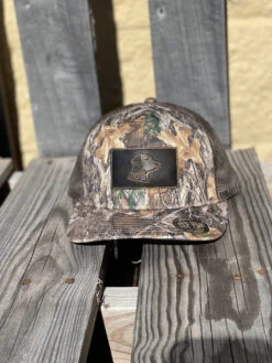 Lab Leather Rectangle Patch Edge/Brown Richardson 112 Cap