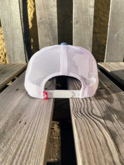 Hooey CR092 "Cactus Ropes" Denim/White Patch Snap Back Cap -Western Cowboy Clothing IMG 1425