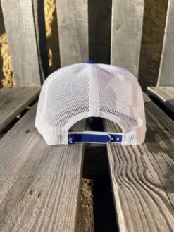 Hooey 2353T-BLWH "Rodeo" Blue/White Snap Back Cap -Western Cowboy Clothing IMG 1430 1