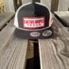 Hooey CR090 "Cactus Ropes" Black/White Patch Snap Back Cap -Western Cowboy Clothing IMG 1445