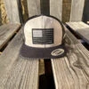 Hooey 2310T-GYBK "Liberty Roper" Grey Camo/Black Snap Back Cap -Western Cowboy Clothing IMG 1448