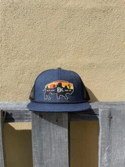 RDHC287 Red Dirt Hat Company Billboard Heather Navy/Black