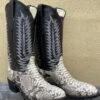 Cowtown W808 Natural Python R Toe Boot -Western Cowboy Clothing IMG 2584