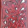 Top Notch Accessories 60107-9BR Brown Floral Design W/Beige Inlay Wallet -Western Cowboy Clothing IMG 3675