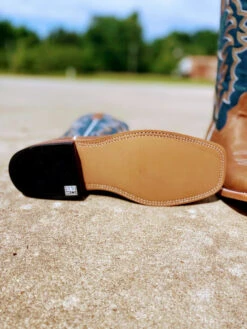 Horse Power HP1836 Men's 13" Pecan Barking Iron/Sugared Blue Jeans Square Toe Boot 11 Horse Power HP1836 Men's 13" Pecan Barking Iron/Sugared Blue Jeans Square Toe Boot -Western Cowboy Clothing IMG 5837